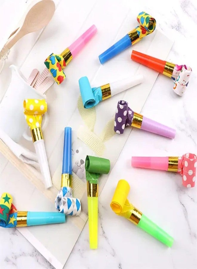 VTL Birthday Party Whistles for Kids & Adults | Colorful Blowout Noise Makers | Party Favors for Birthday, Celebration & Events | Pack of 20 - Image 2